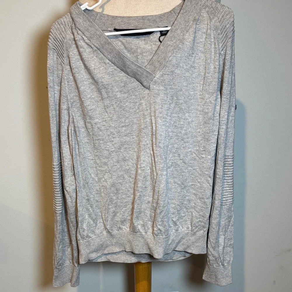 Harley-Davidson Light Gray‎ wool Knit Top NWOT